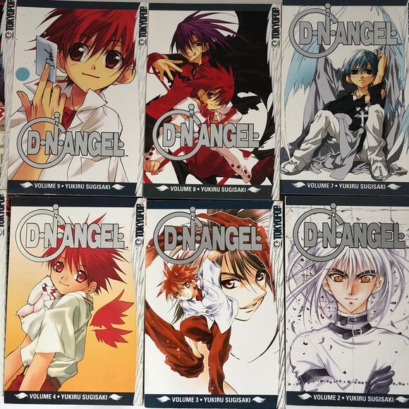 DNAngel Vol 1-11 Manga English Yukiru Sugisaki Tokyopop Trade Paperback - Picture 6 of 8